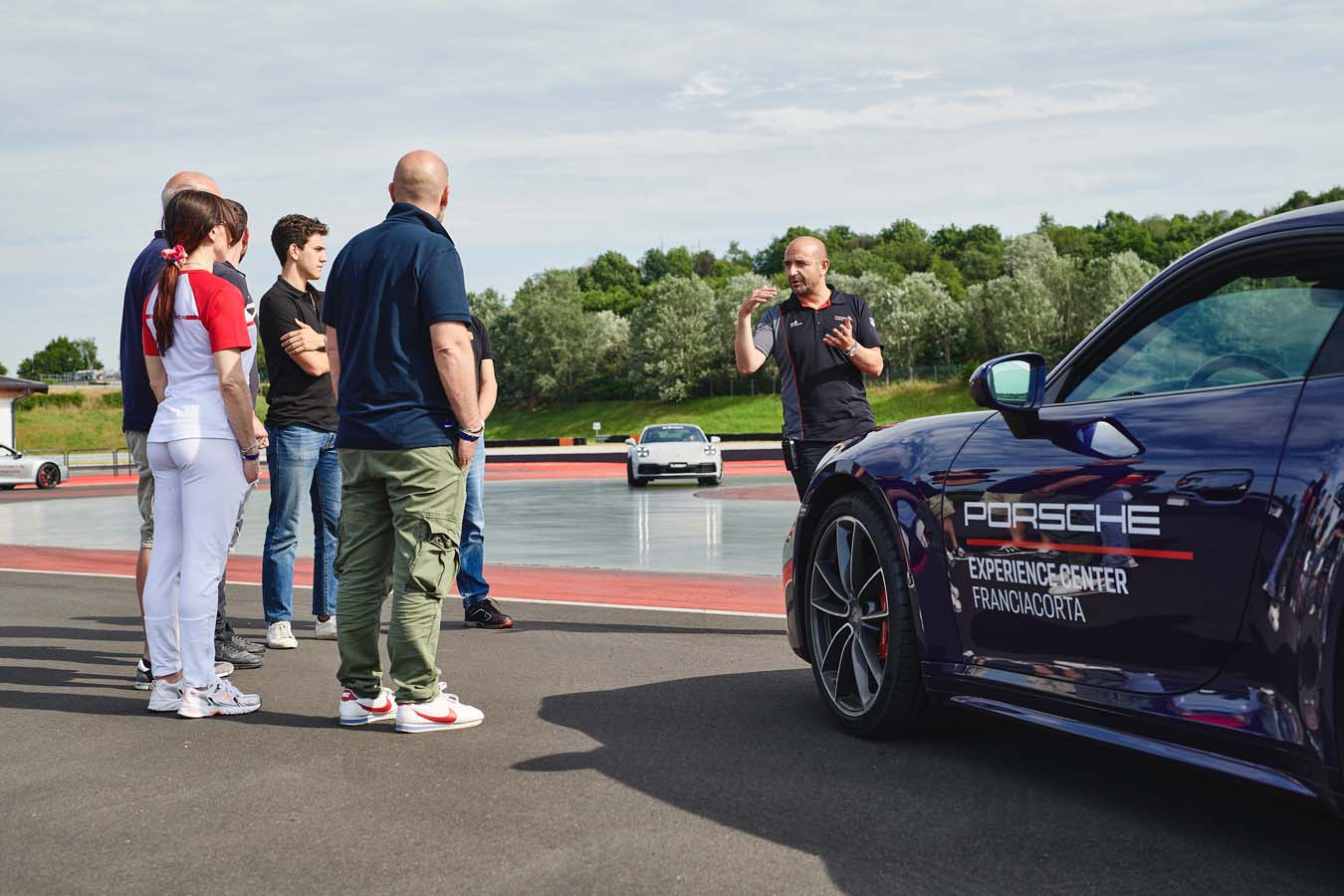 BRESCIA, ITALY - MAY 25: Porsche PEC Franciacorta shoot on May 25, 2022 in Castrezzato, Italy. (Photo by Guido De Bortoli/Getty Images for Porsche Italia)